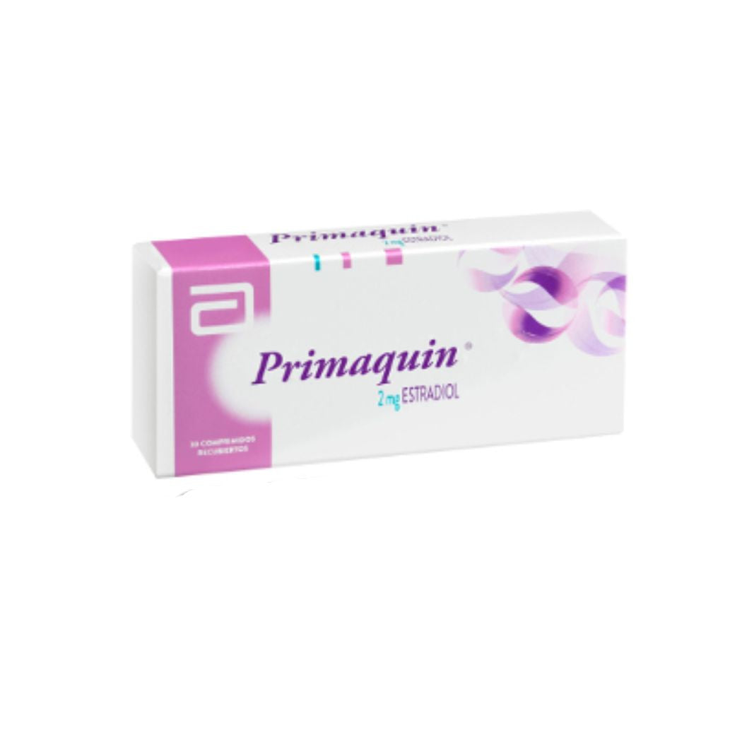 Primaquin Estradiol 2 mg 30 Comprimidos Recubiertos