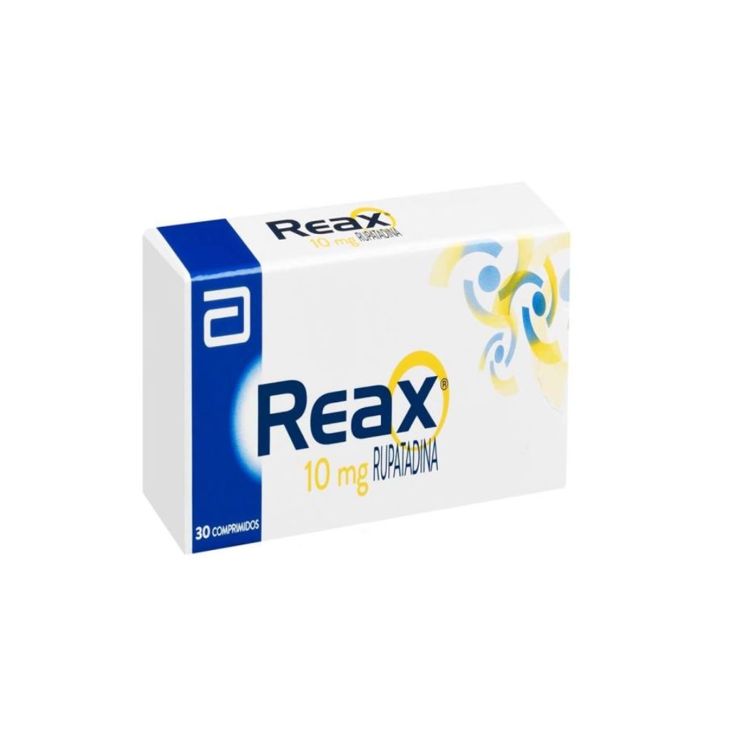 Reax Rupatadina 10 mg 30 Comprimidos