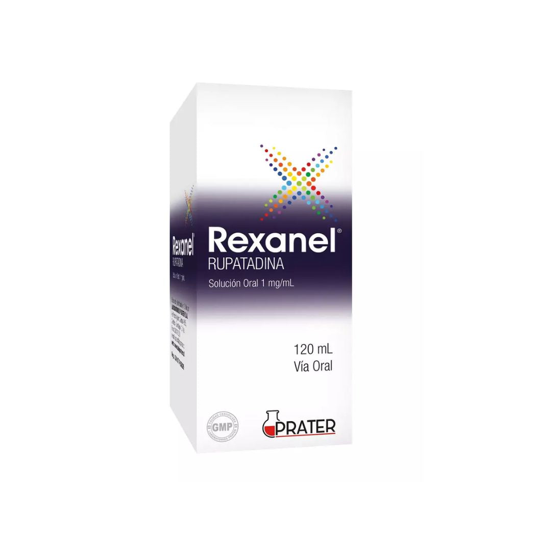 Rexanel Rupatadina 1mg/ml Solución Oral 120 ml