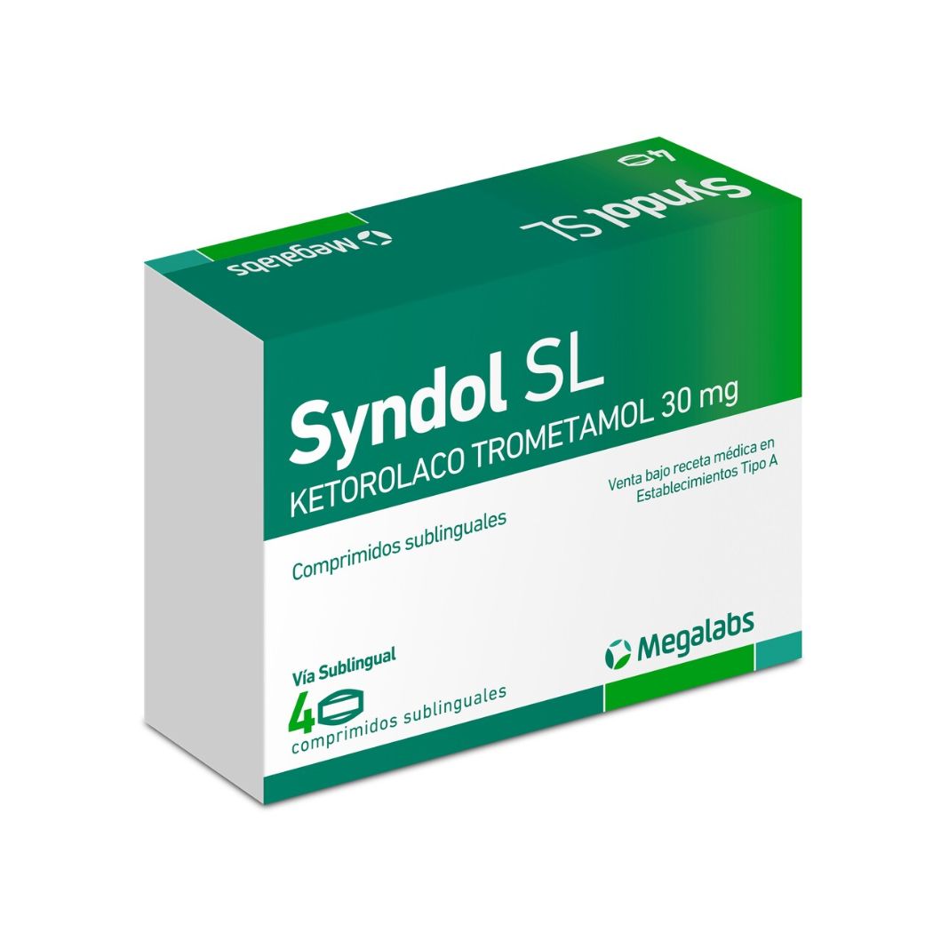 Syndol SL Ketorolaco Trometamol 30 mg 4 Comprimido Sublinguales