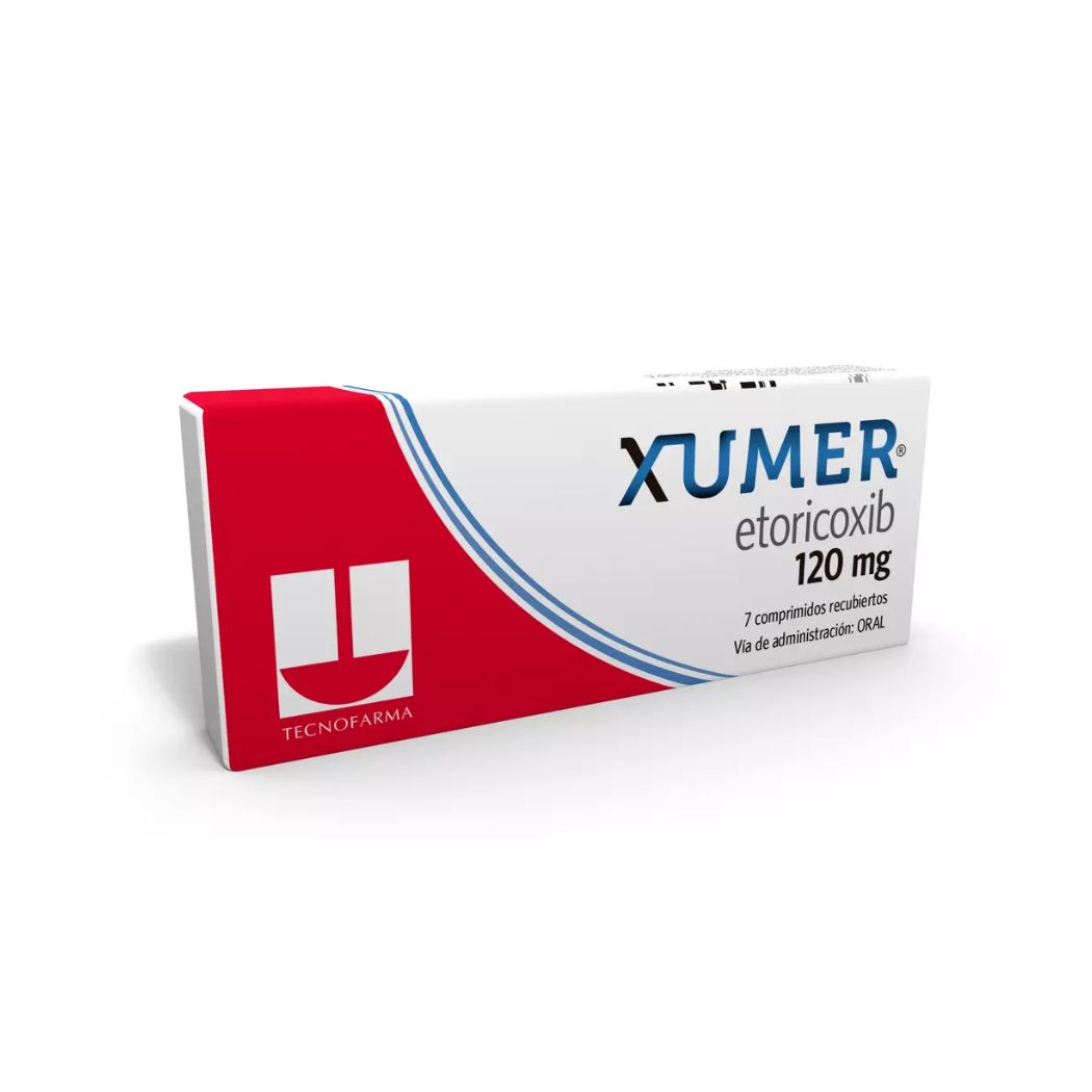 Xumer (B) Etoricoxib 120 mg 7 Comprimidos