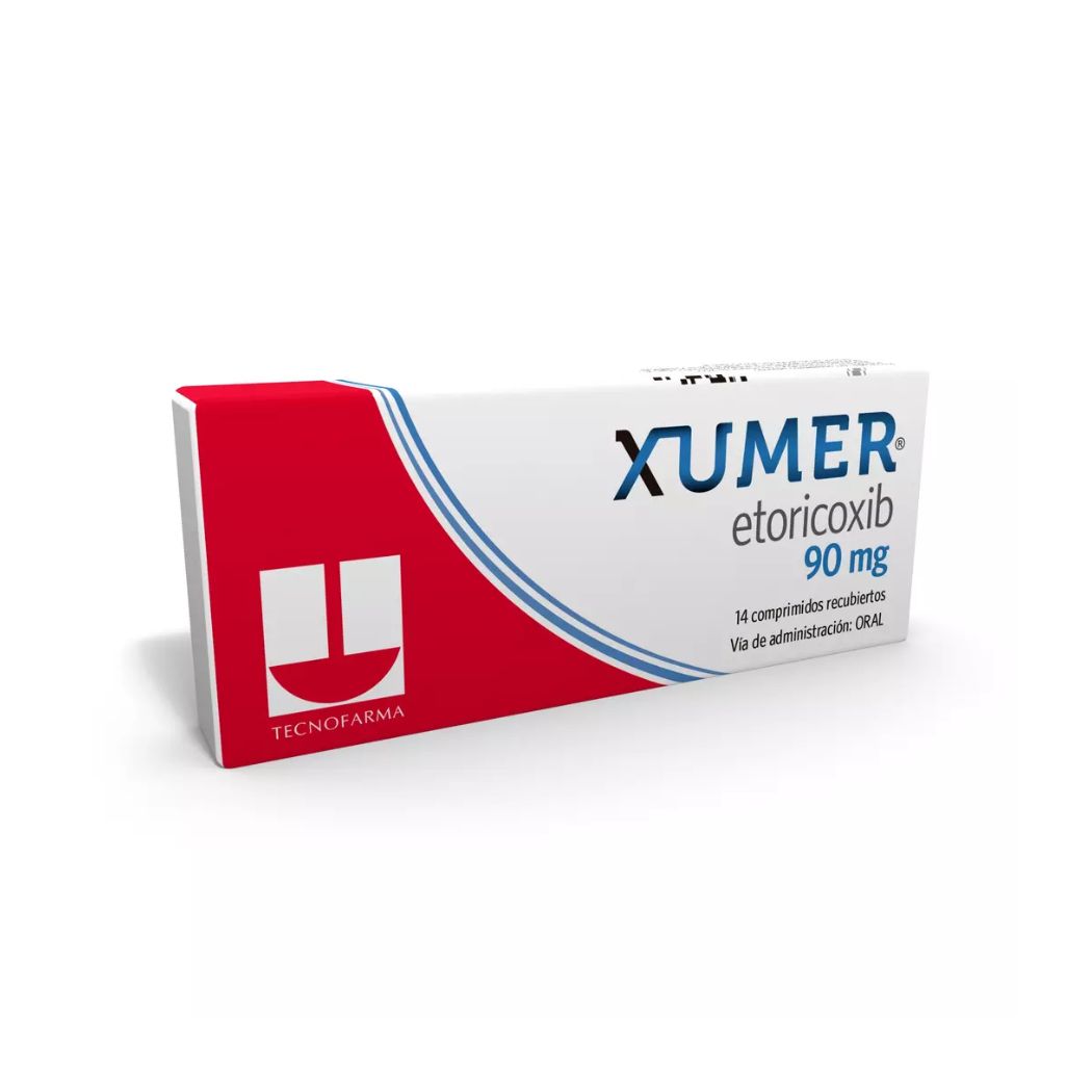 Xumer (B) Etoricoxib 90 mg 14 Comprimidos Recubiertos