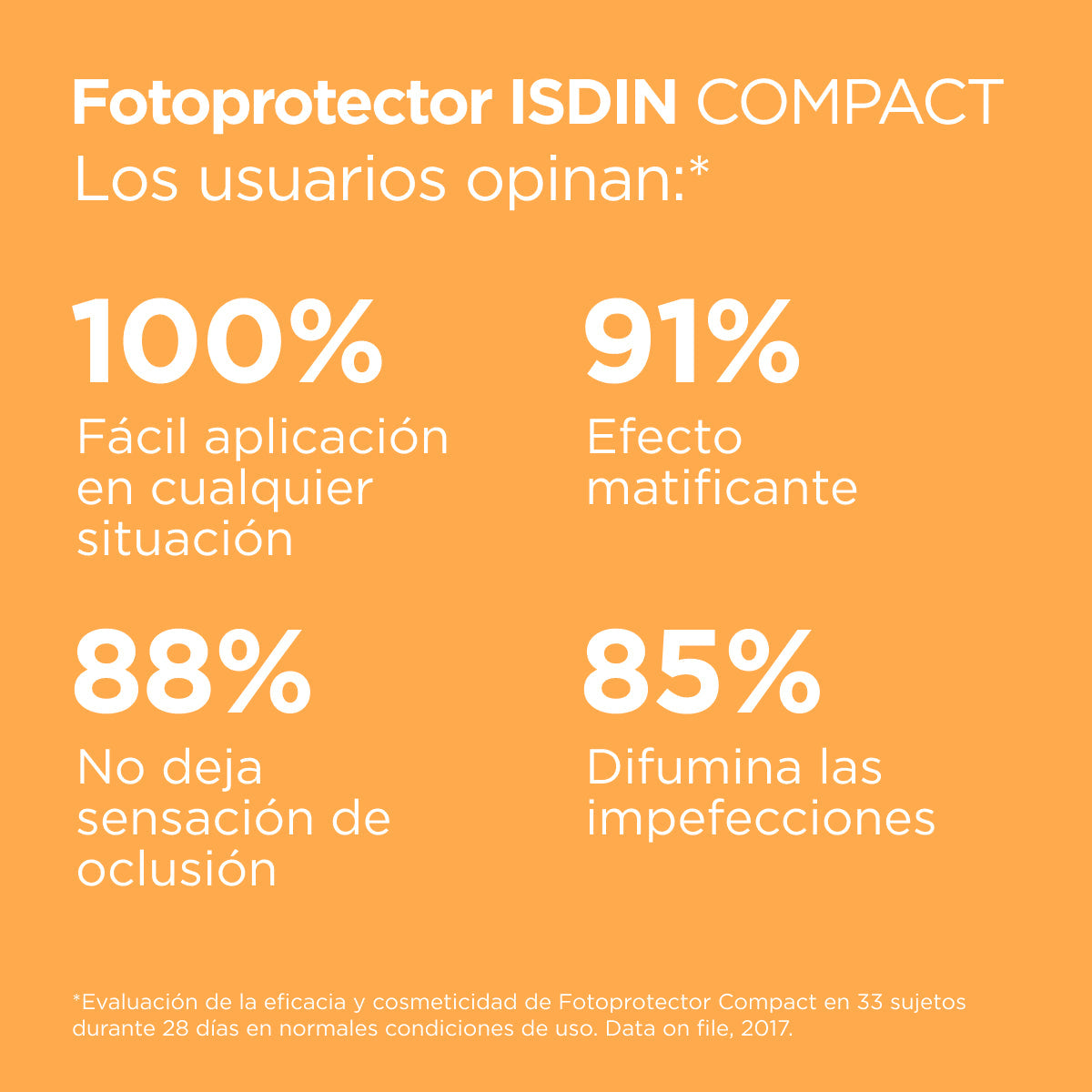 Isdin Fotoprotector Compact FPS+50 Bronce 10 g