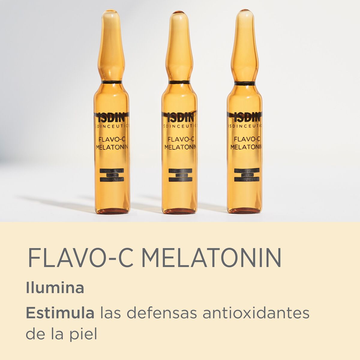 Isdin Isdinceutics Flavo-C Melatonin Serum Reparador Noche 10 Ampollas