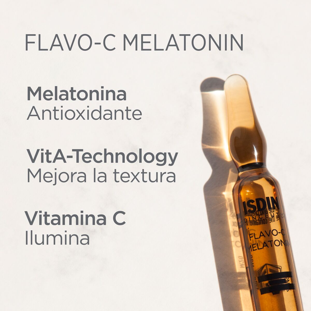 Isdin Isdinceutics Flavo-C Melatonin Serum Reparador Noche 10 Ampollas