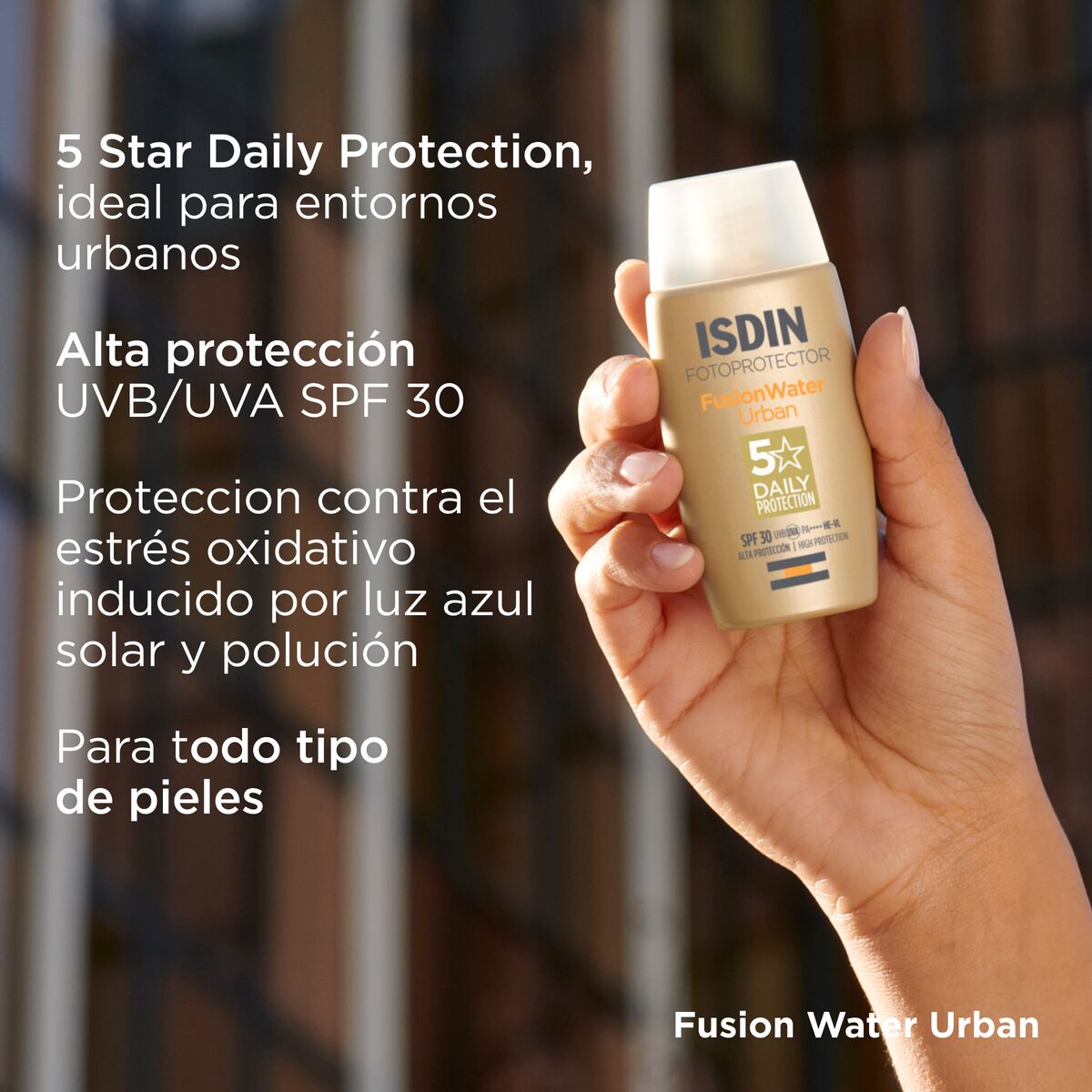 Isdin Fotoprotector Fusion Water  SPF+30 Urban 50 ml