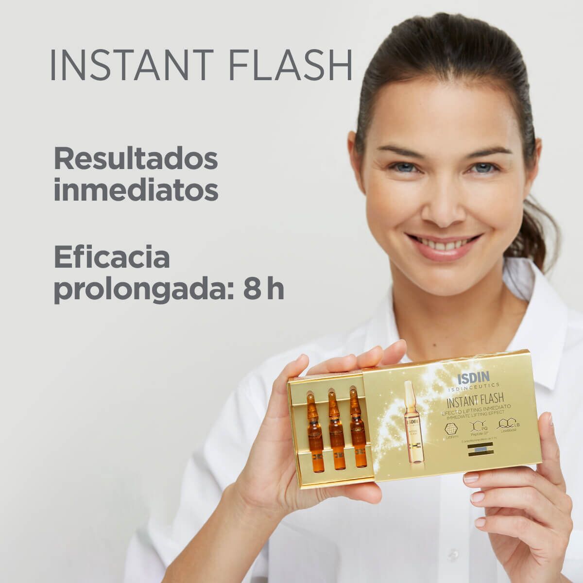 Isdin Isdinceutics Instant Flash Efecto Lifting Inmediato 5 Ampollas