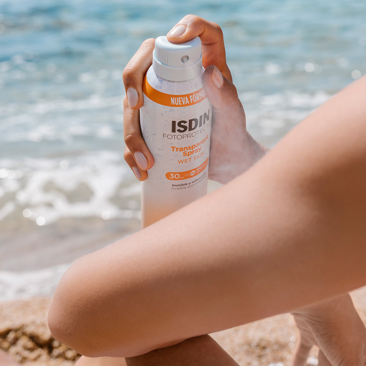 Isdin Fotoprotector Transparent Spray SPF+50 Wet Skin 250 ml