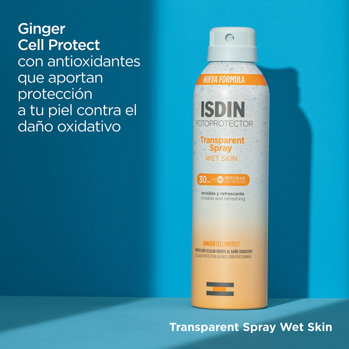 Isdin Fotoprotector Transparent Spray SPF+50 Wet Skin 250 ml