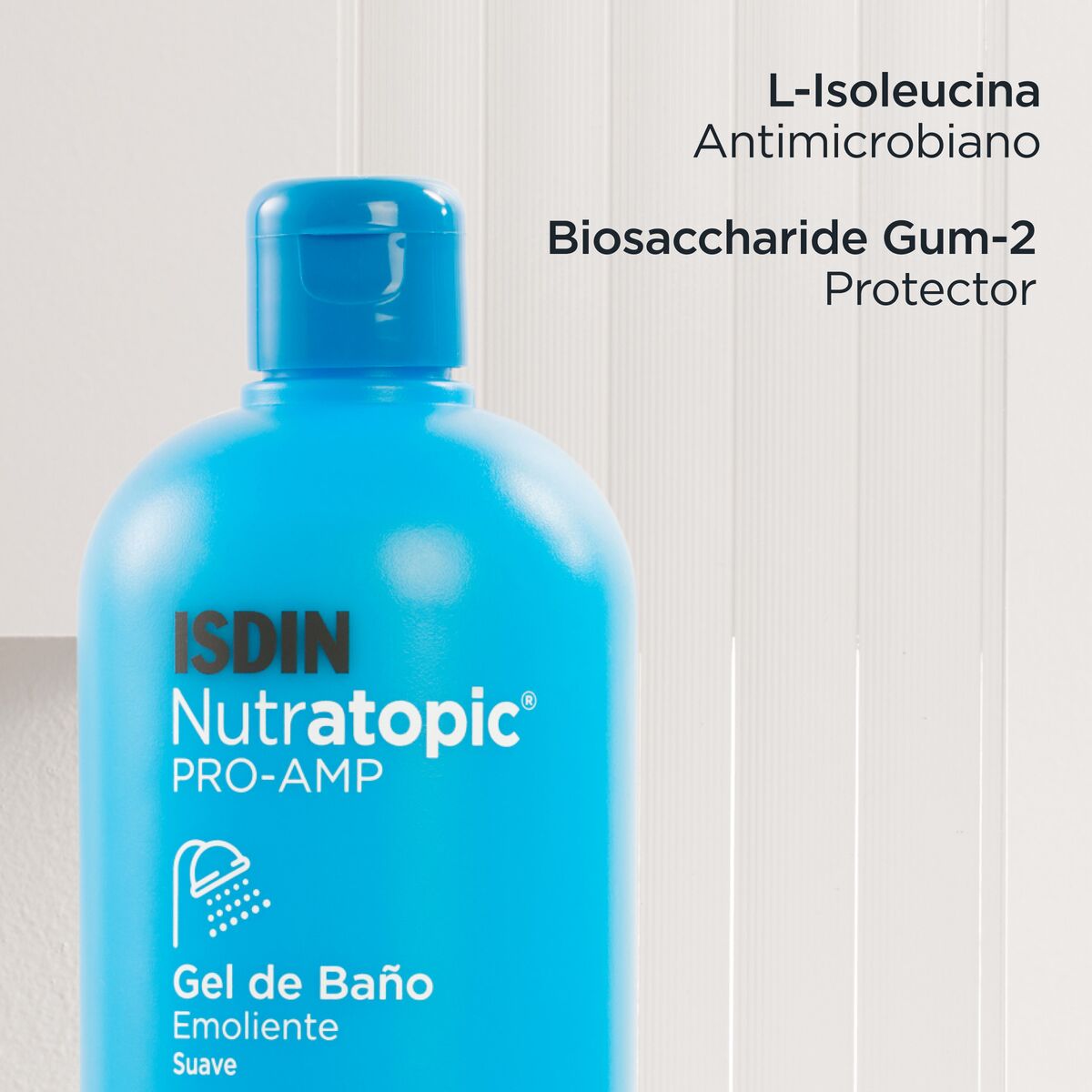 Isdin Nutratopic Pro-AMP Gel de Baño Emoliente Suave 400 ml